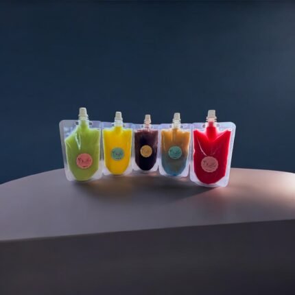 Squeezable wax melts