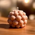 Διακοσμητικό κερί Bubble circle